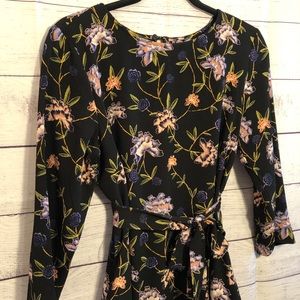 H&M Patterned Midi Sheath Dress